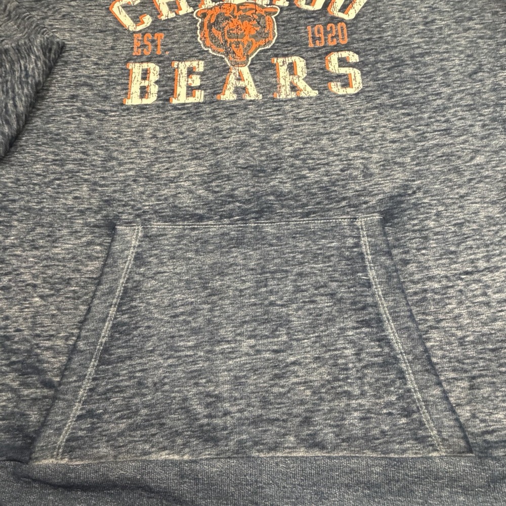 Chicago Bears Womens Hoodie Blue Sleepwear Large NFL Team Apparel - Picture 3 of 8
